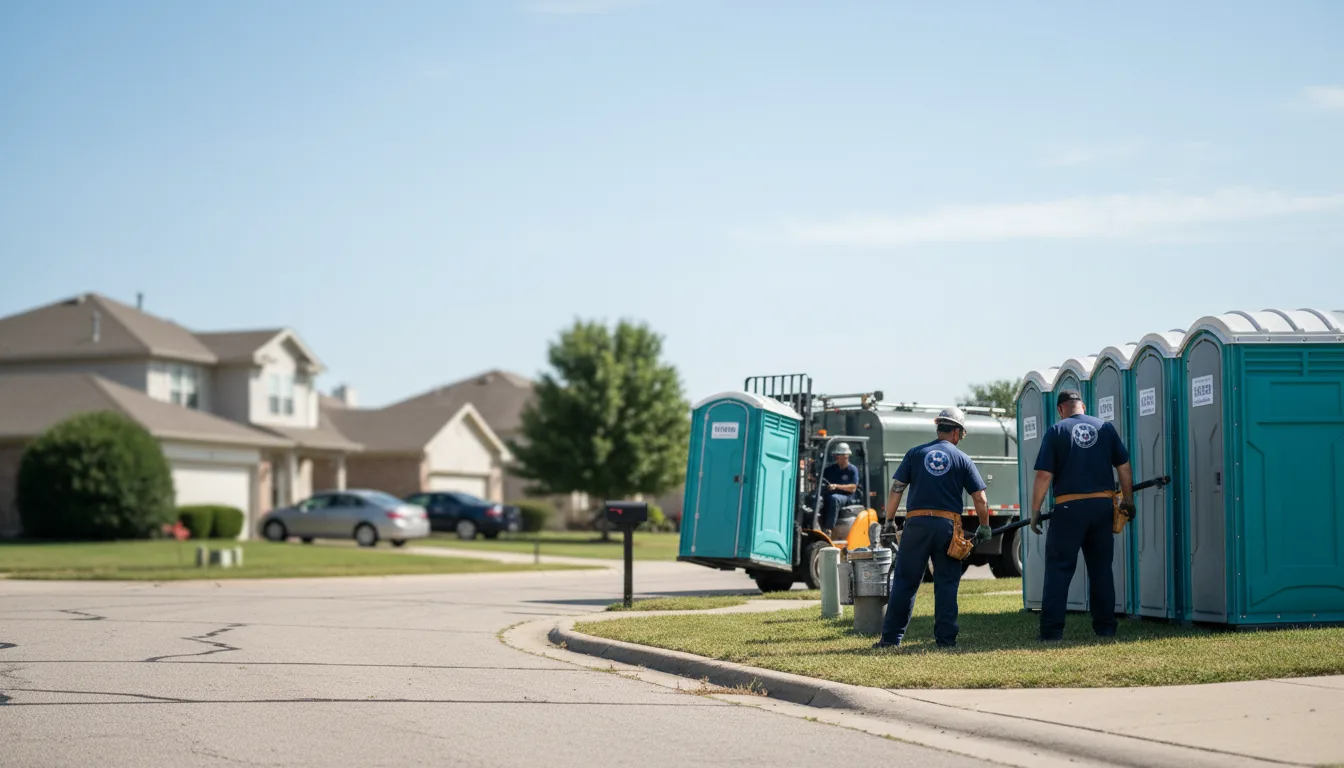 Porta Potty Rental in Arrowsmith, IL near me
